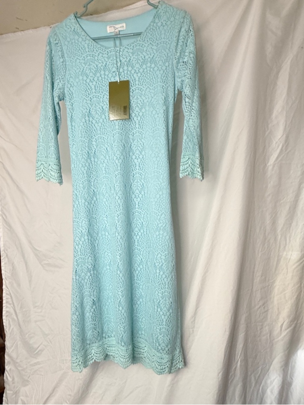 NWT Tres Le Jen Mint Midi Dress in Mint - Women